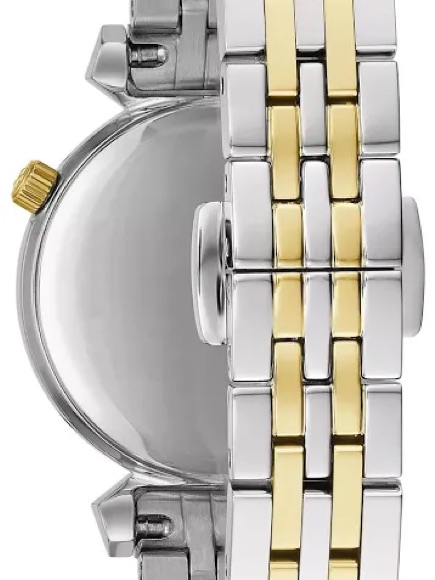 Bulova Two-Tone Silver And Gold Women's Bracelet Watch